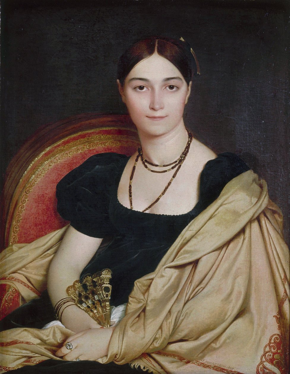 Porträt von Madame Duvaucey von Jean Auguste Dominique Ingres