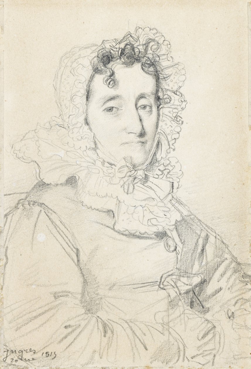 Porträt von Maréchale Kutusov von Jean Auguste Dominique Ingres