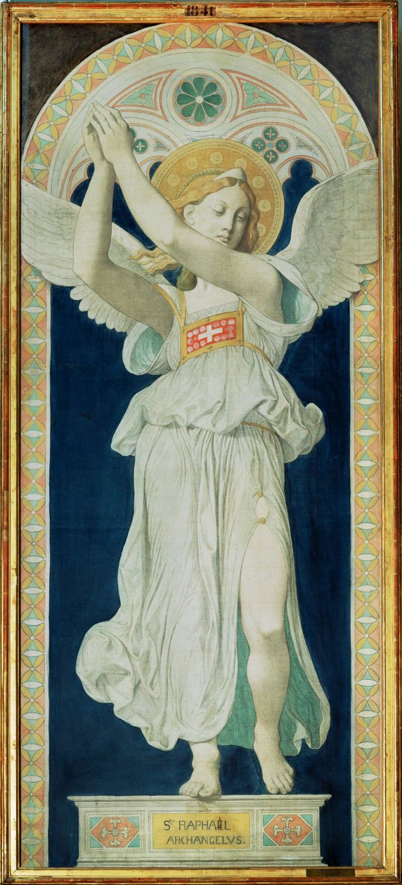 Erzengel Raphael von Jean Auguste Dominique Ingres