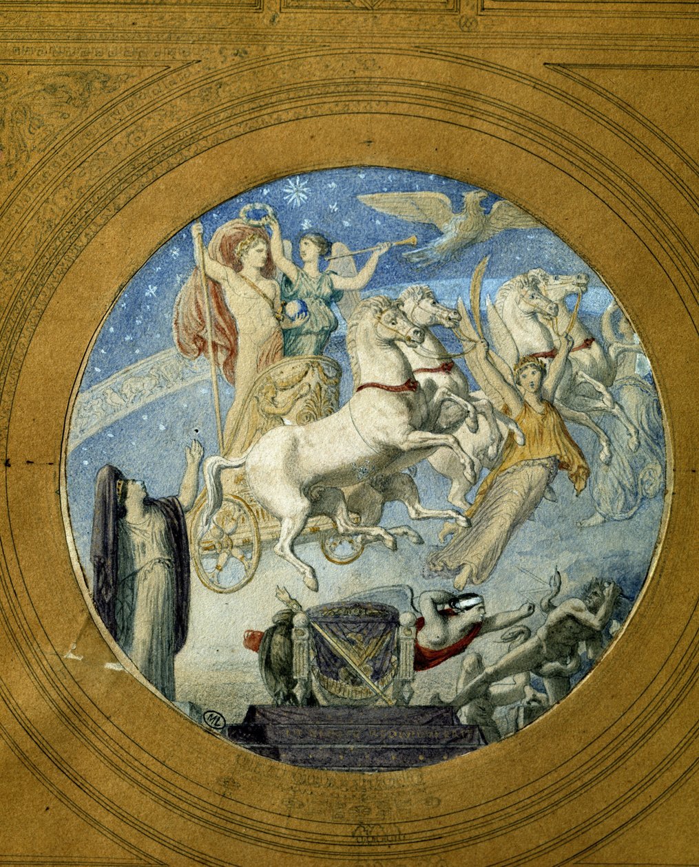Die Apotheose Napoleons I. von Jean Auguste Dominique Ingres