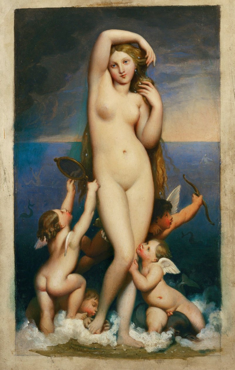 Venus Anadyomene von Jean Auguste Dominique Ingres