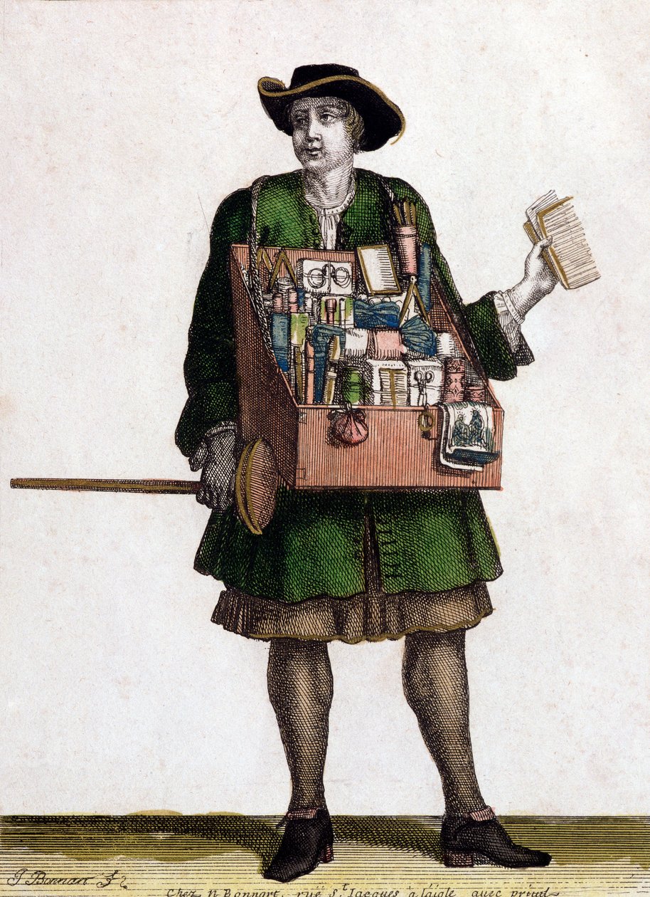 Der Kurzwarenhändler von Jean Baptiste Bonnart