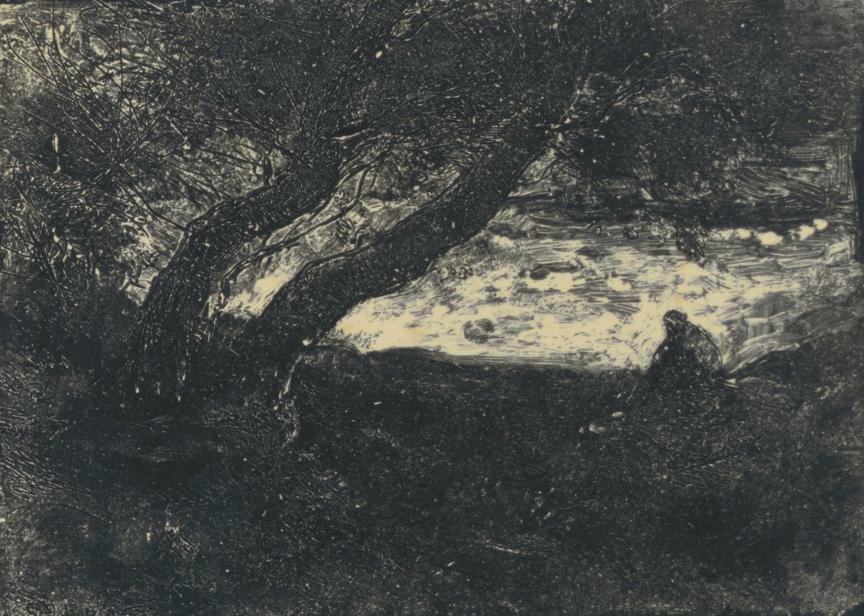 Der Träumer von Jean Baptiste Camille Corot