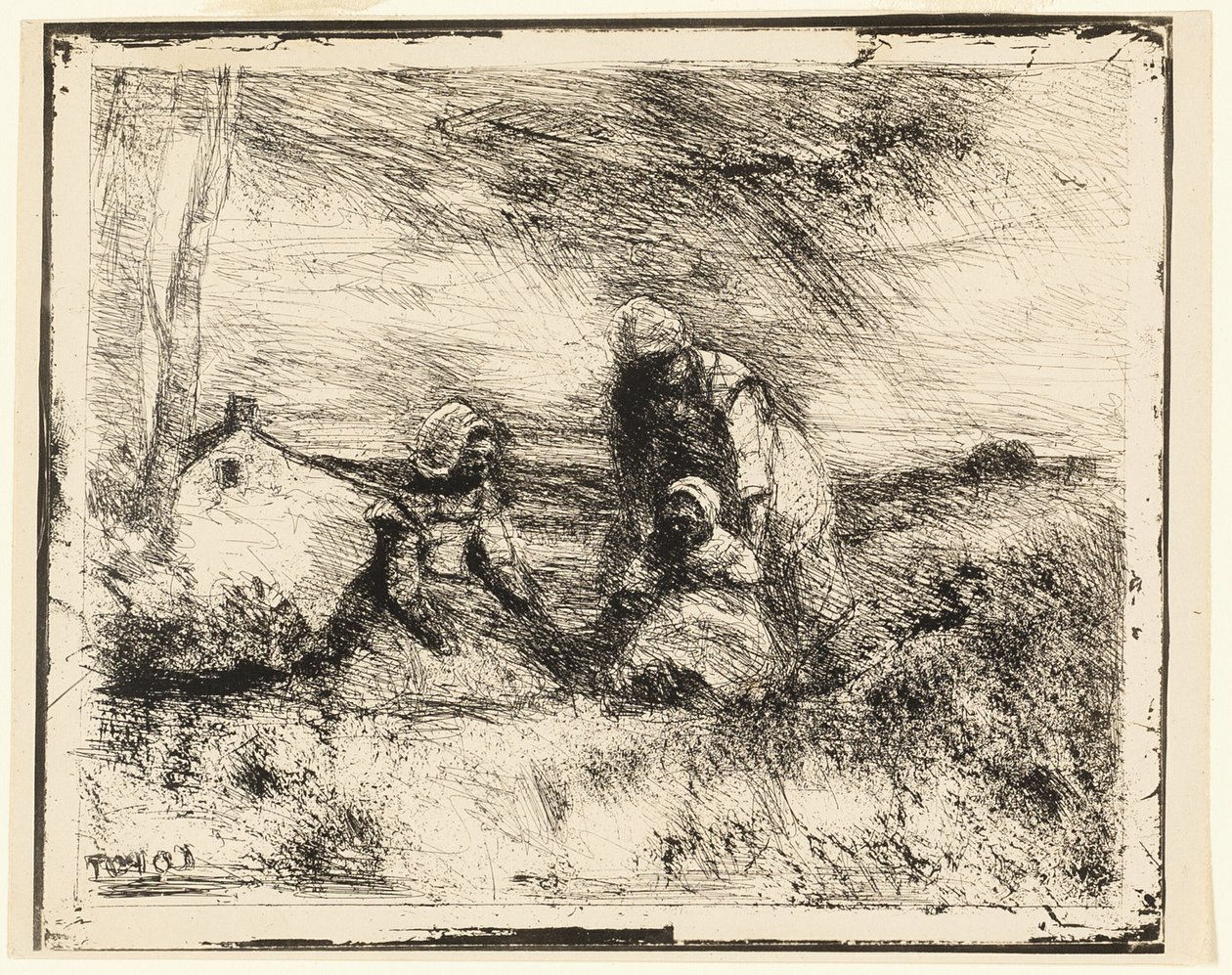 Kleine Schwester von Jean Baptiste Camille Corot
