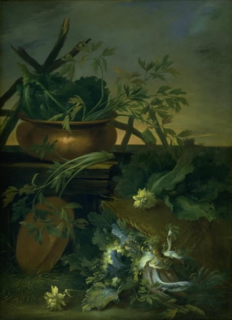 Stillleben. Gemüse von Jean Baptiste Gaijot Dubuisson