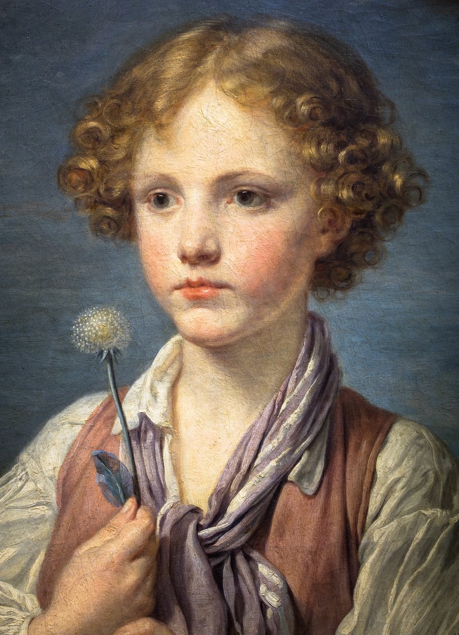 Ein junger Schäfer von Jean Baptiste Greuze