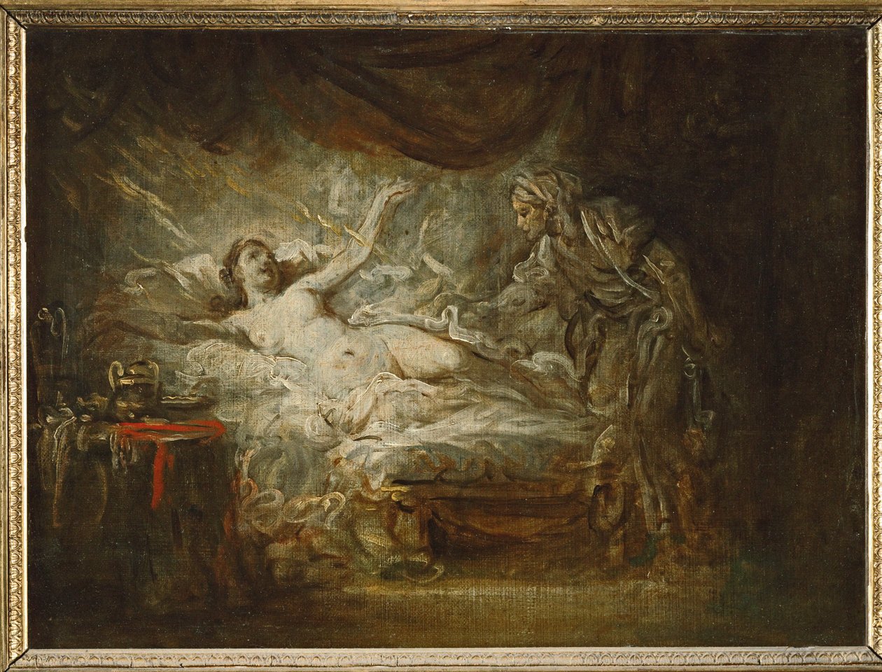Jupiter und Aegina von Jean Baptiste Greuze