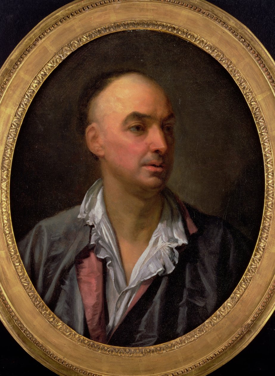 Porträt von Denis Diderot von Jean Baptiste Greuze