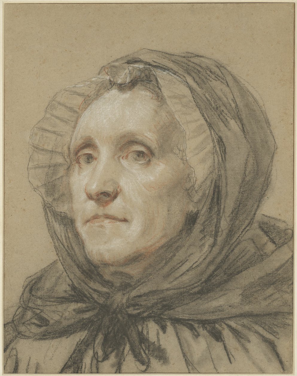 Porträt der Mutter des Künstlers von Jean Baptiste Greuze