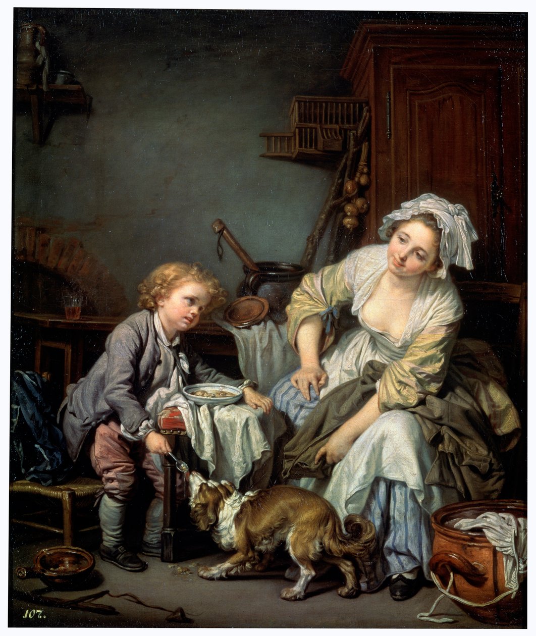 Verzogenes Kind, 1765 von Jean Baptiste Greuze