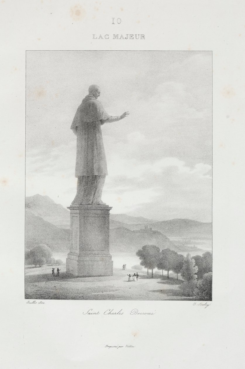 Reise nach Italien im Jahr 1822 von Jean Baptiste Isabey