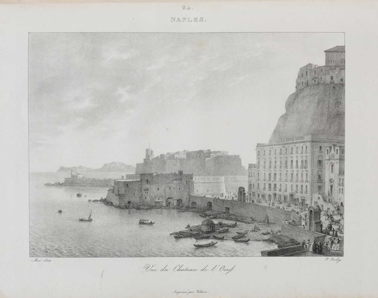 Reise nach Italien im Jahr 1822, 1833 von Jean Baptiste Isabey