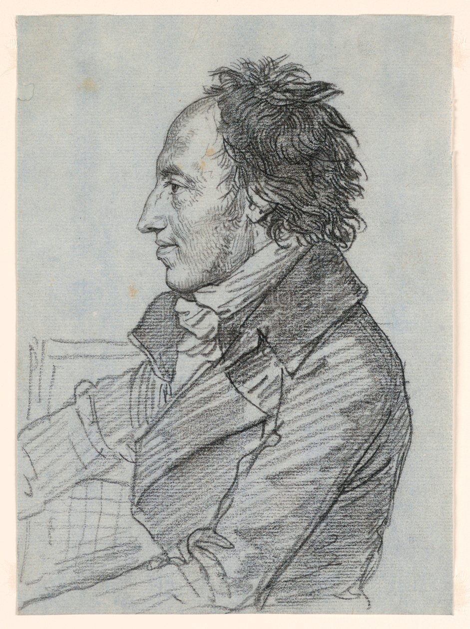 Porträt eines Mannes von Jean Baptiste Joseph Wicar