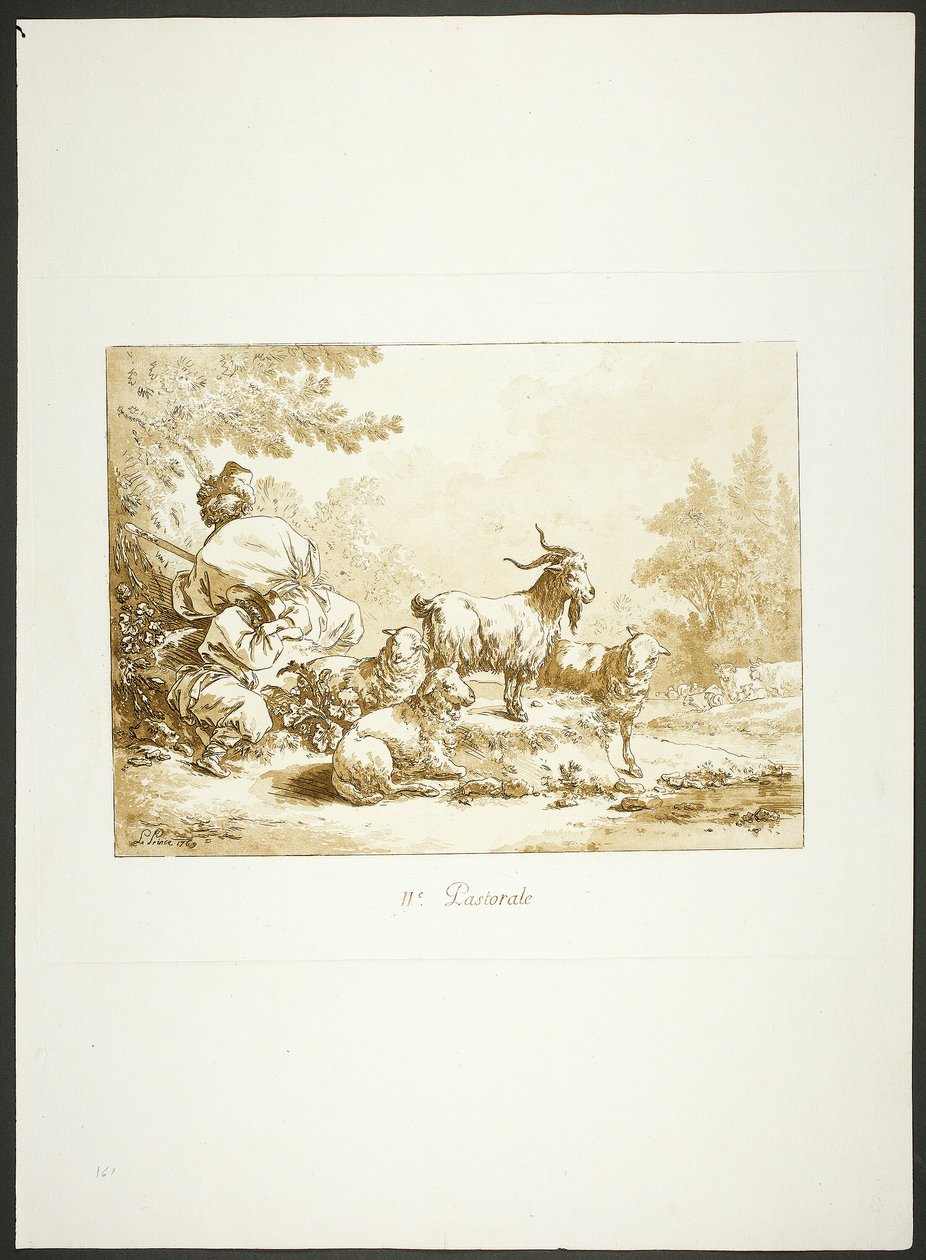 Zweite Pastorale von Jean Baptiste Le Prince
