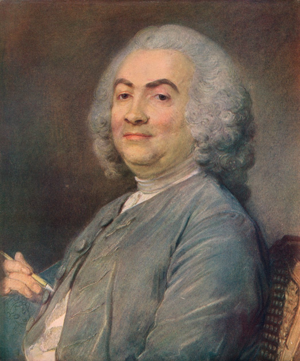Laurent Carrs, 1745 von Jean Baptiste Perronneau