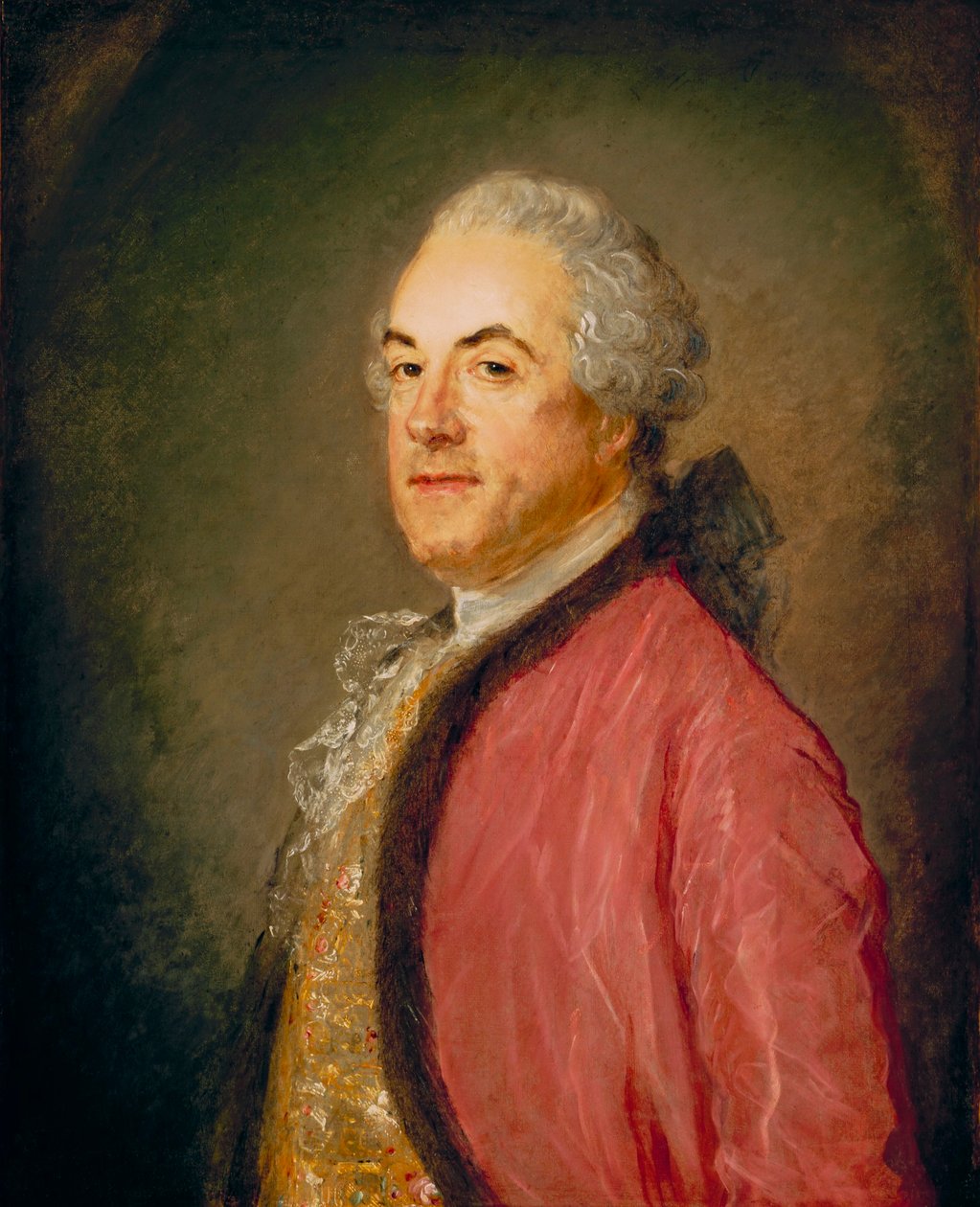 Porträt eines Mannes von Jean Baptiste Perronneau