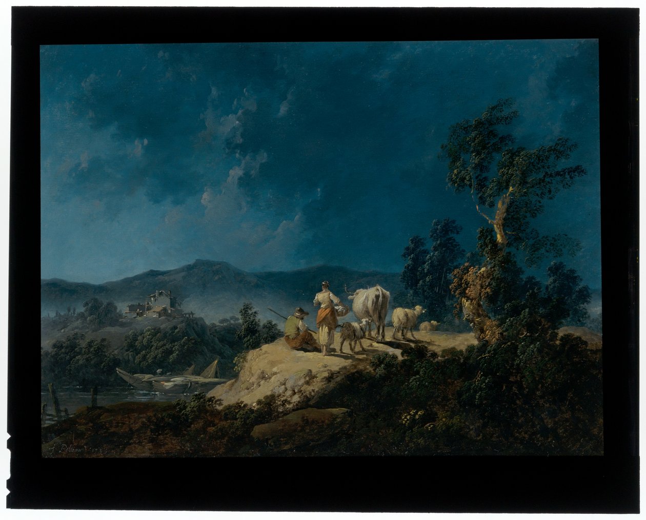 Der Abend von Jean Baptiste Pillement