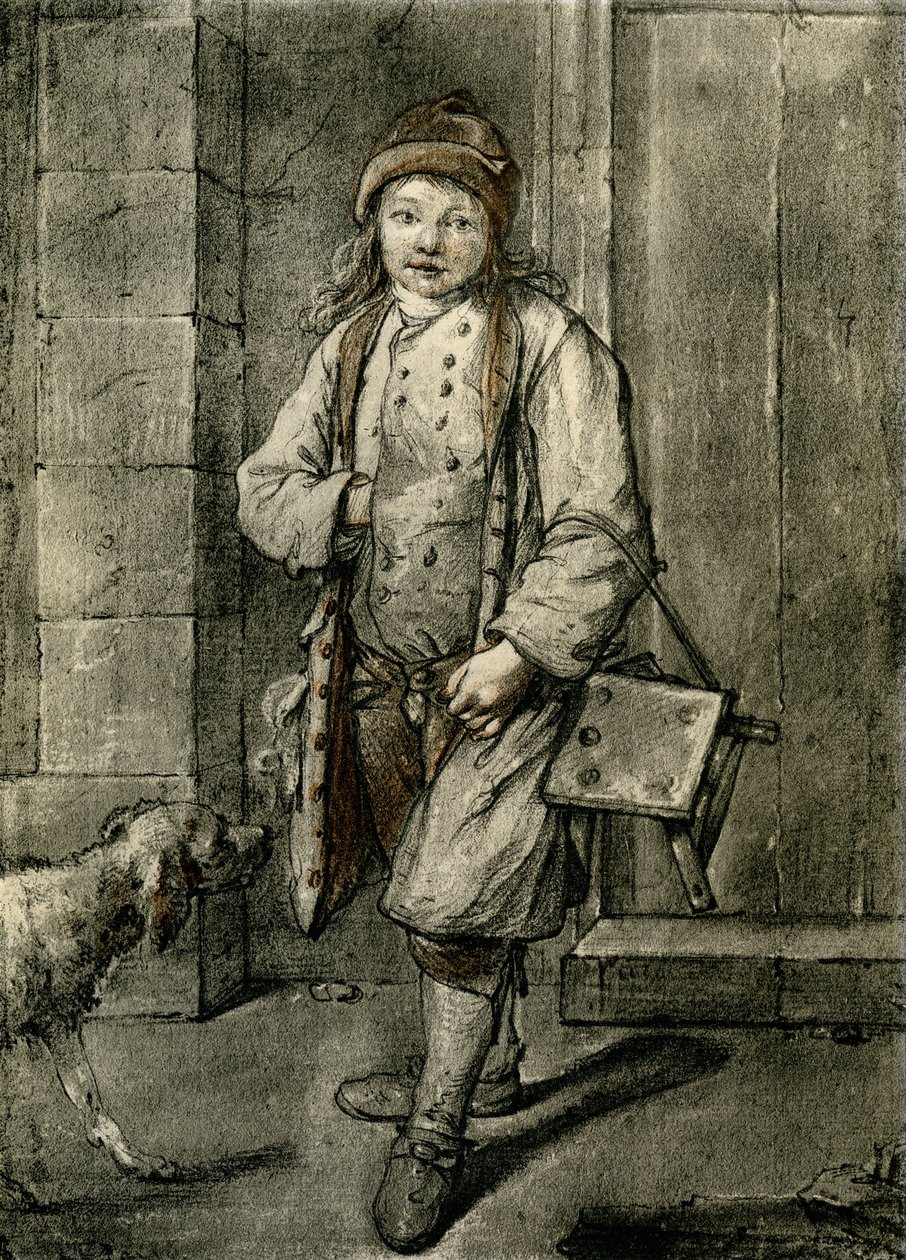 Der Schuhputzer von Jean Baptiste Simeon Chardin