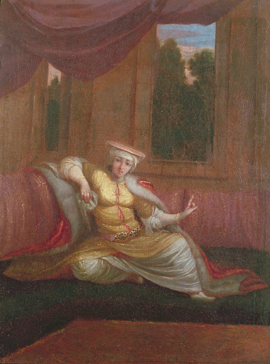 Die Geliebte des Sultans von Jean Baptiste Vanmour