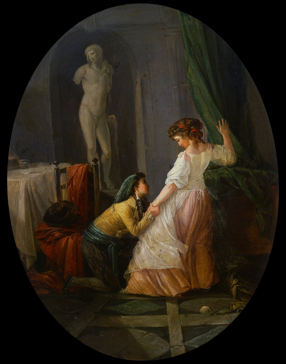 Vorübergehende Laune von Jean Baptiste attr. to Mallet