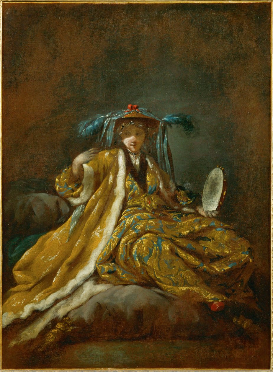 Griechische Sultanin von Jean Barbault