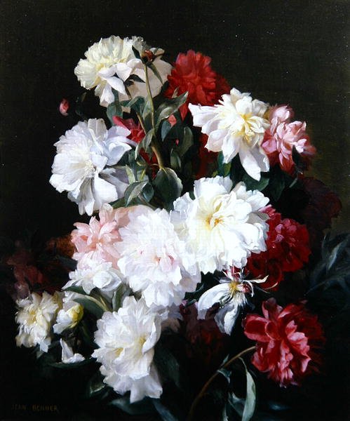 Stillleben mit Blumen von Jean Benner