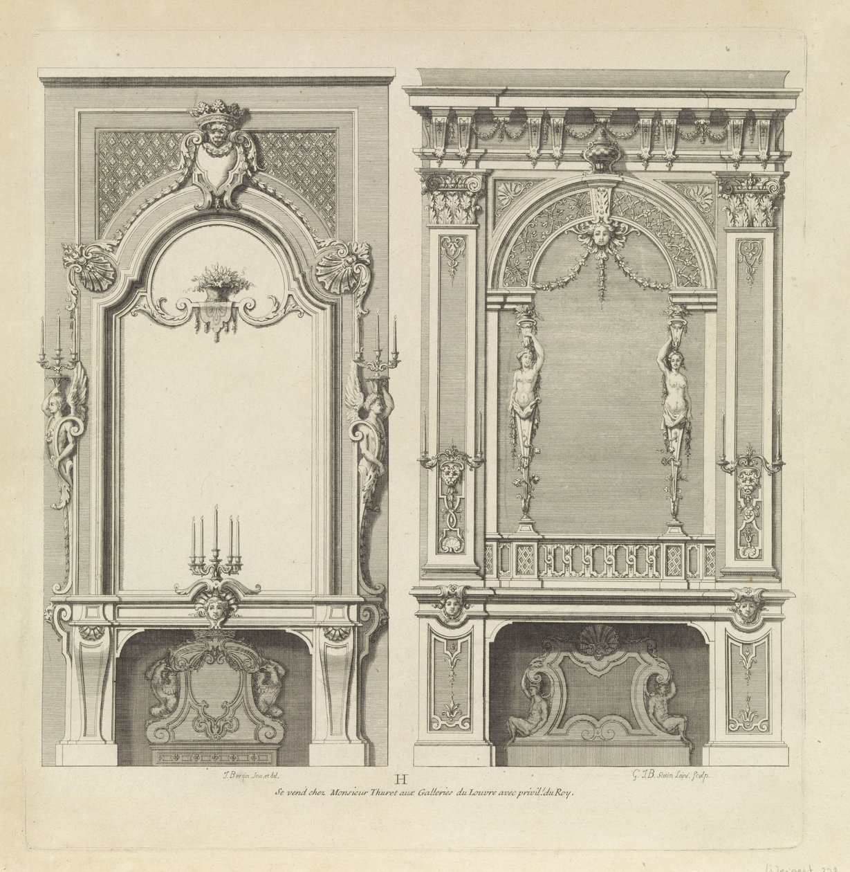 Jean Bérain le Père : oeuvres von Jean Berain (le Vieux)