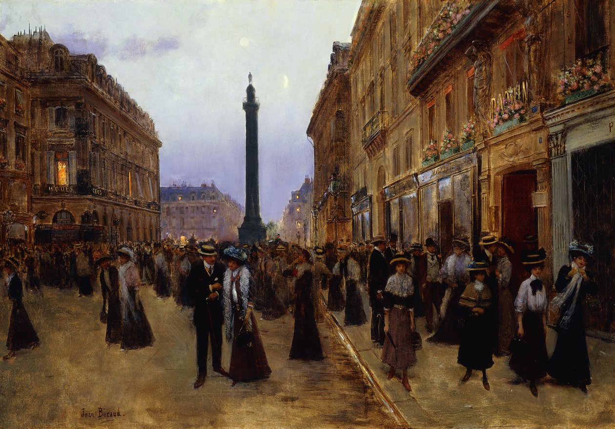 La Rue de la Paix von Jean Beraud