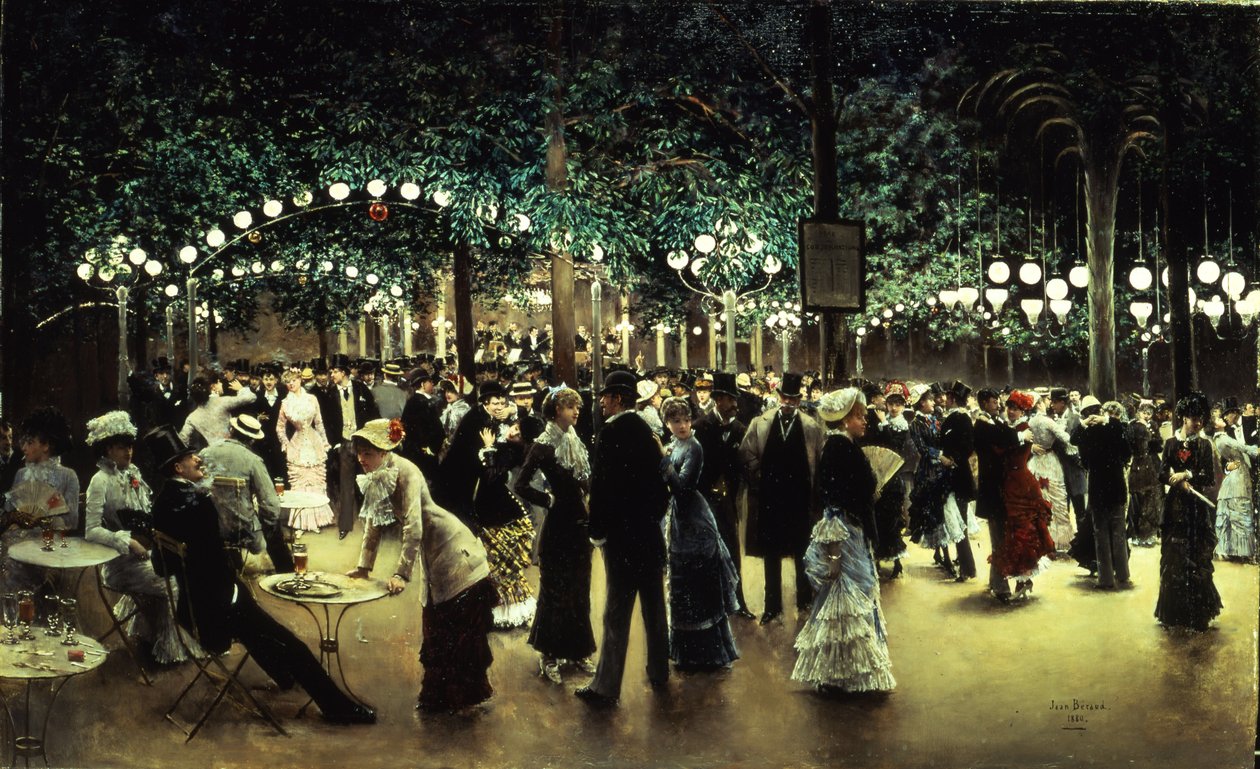 Le Bal Public, 1880 von Jean Beraud