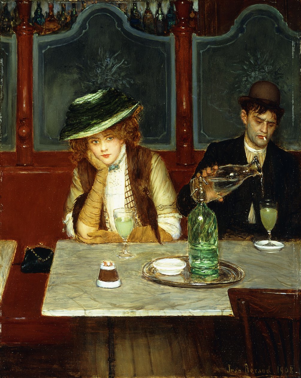 Die Absinthtrinker von Jean Beraud