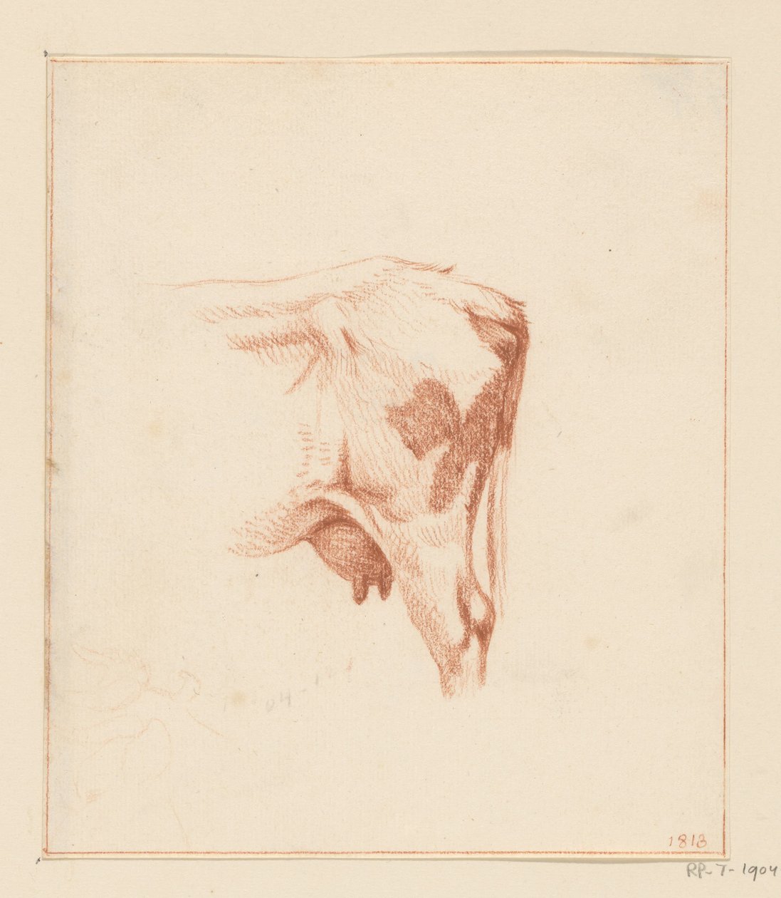 Hinterbeine einer Kuh von Jean Bernard