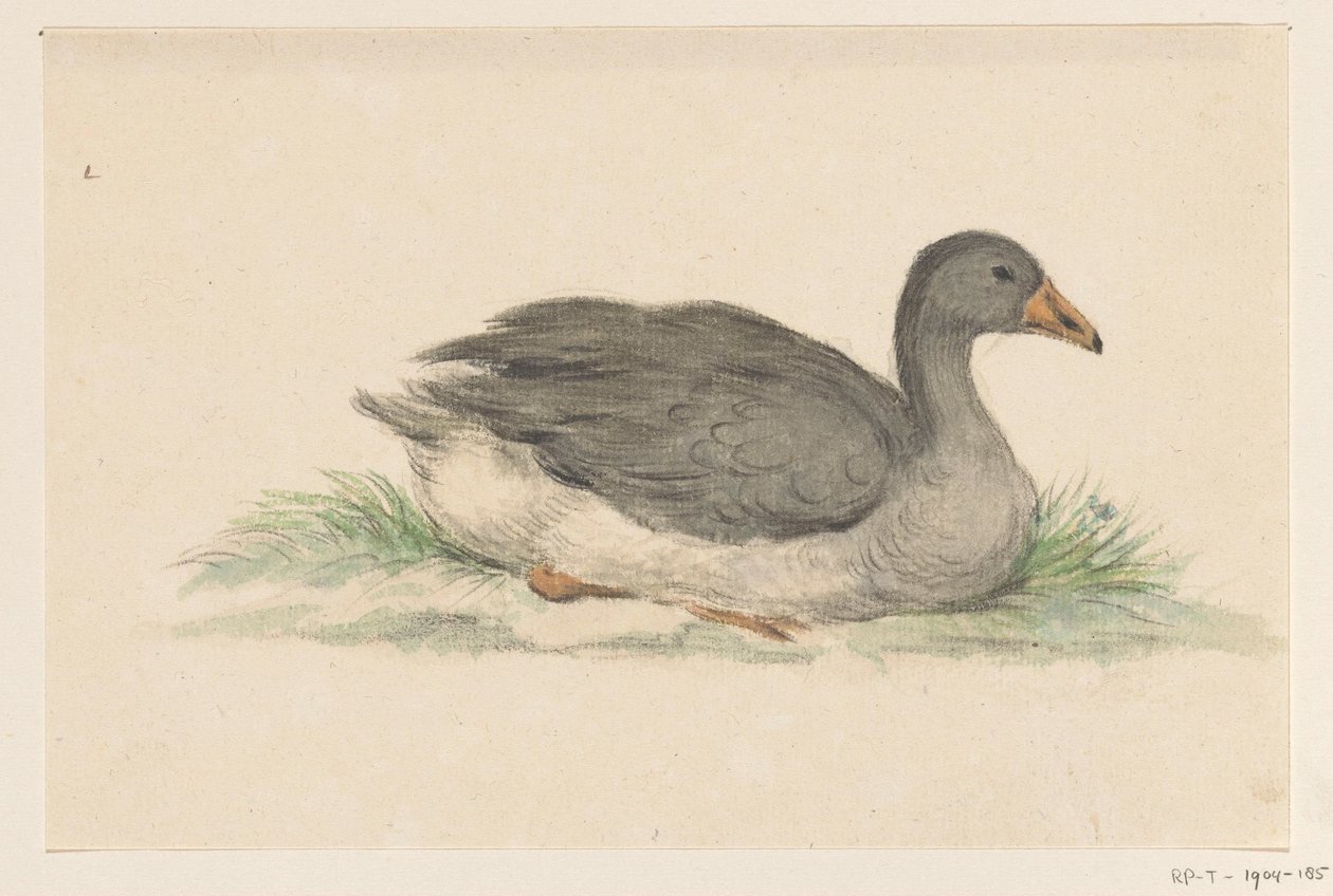 Ente, nach rechts von Jean Bernard