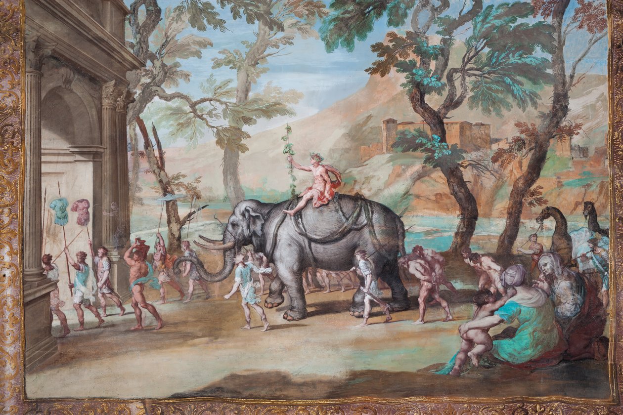 Bacchus zieht triumphal in Theben ein von Jean Boulanger
