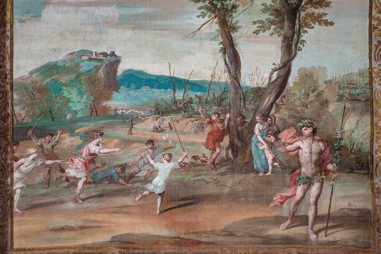Lycurgus, von Bacchus in den Wahnsinn getrieben von Jean Boulanger
