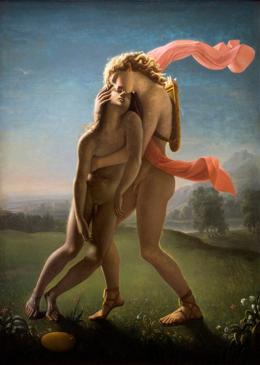 Der Tod des Hyacinthus von Jean Broc