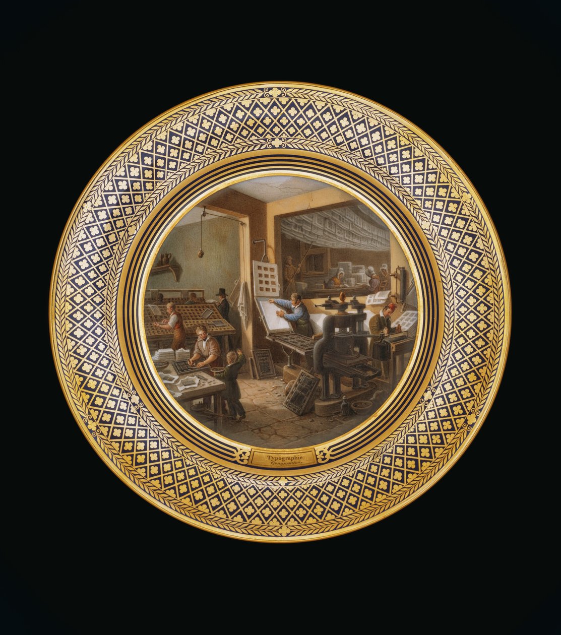 Komposition, ca. 1820-35 von Jean Charles Develly