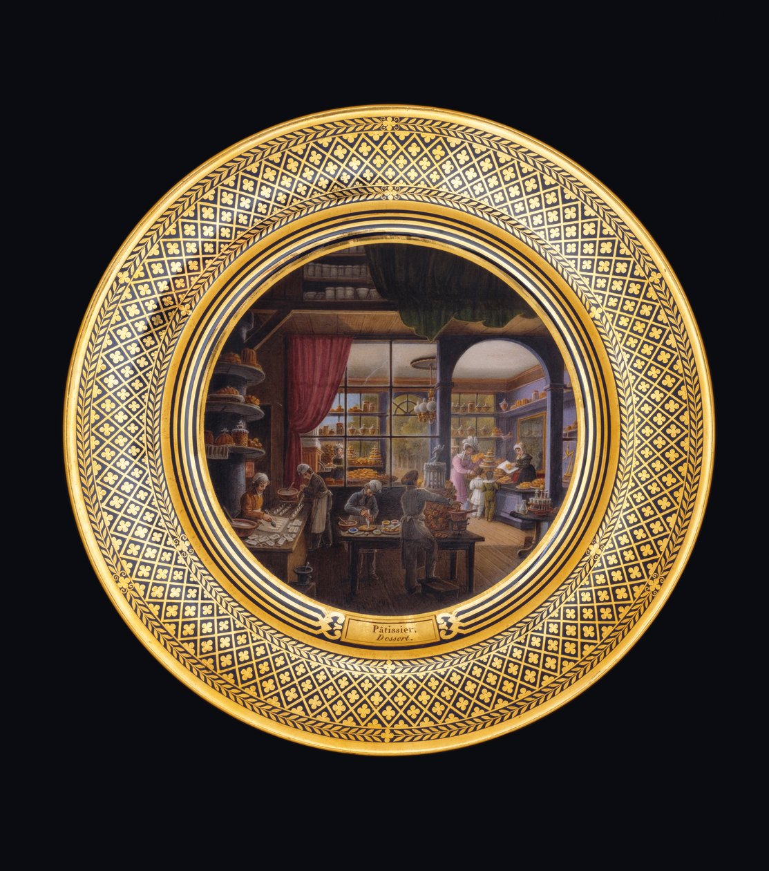 Dessert, ca. 1820-35 von Jean Charles Develly