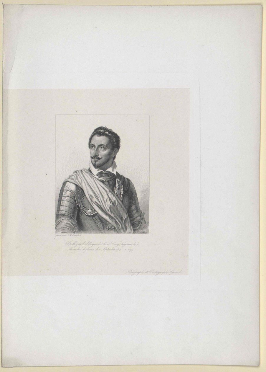Roger Bellegarde (Druck) von Jean Charles Langlois