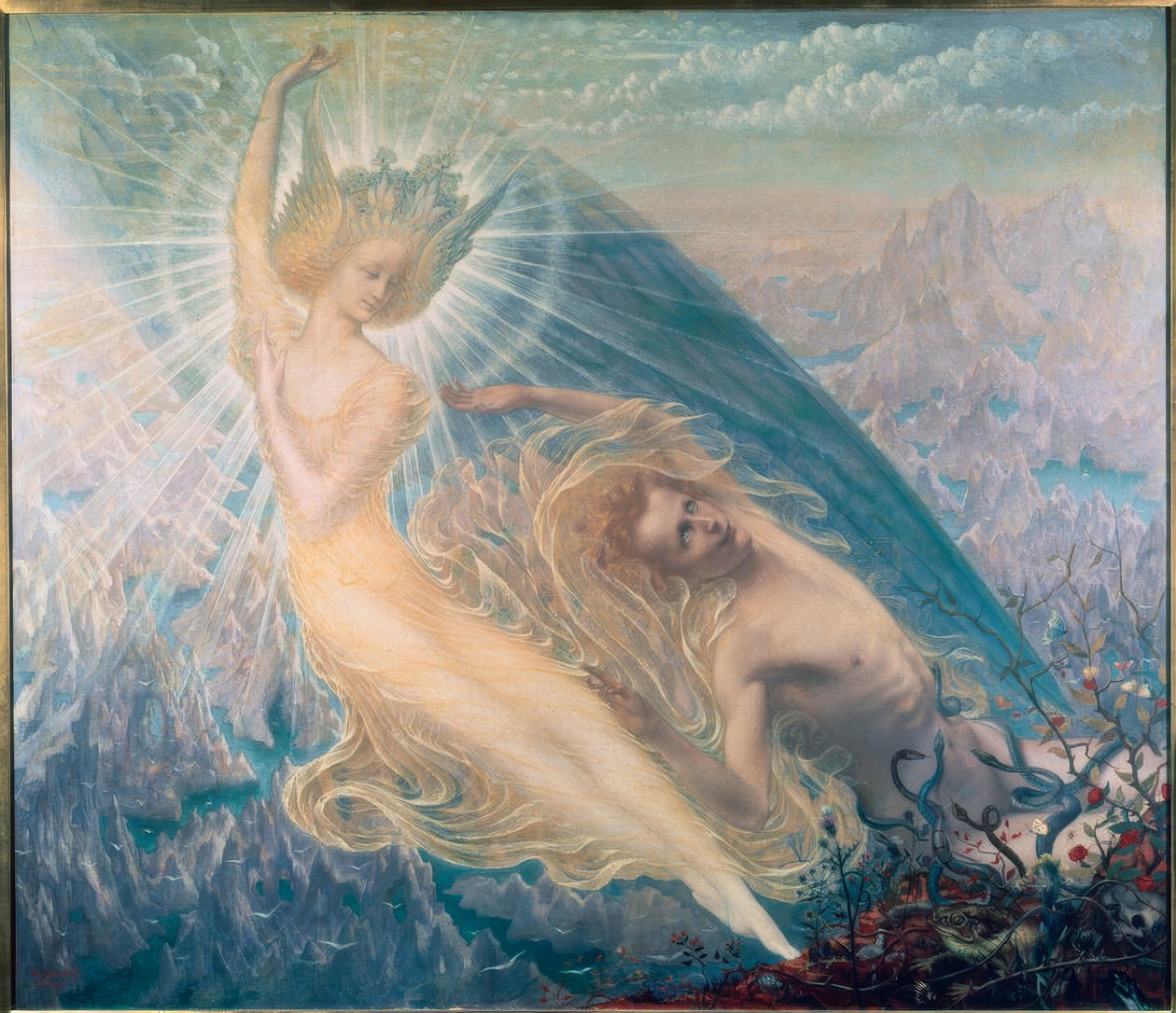 Der Engel der Herrlichkeiten von Jean Delville
