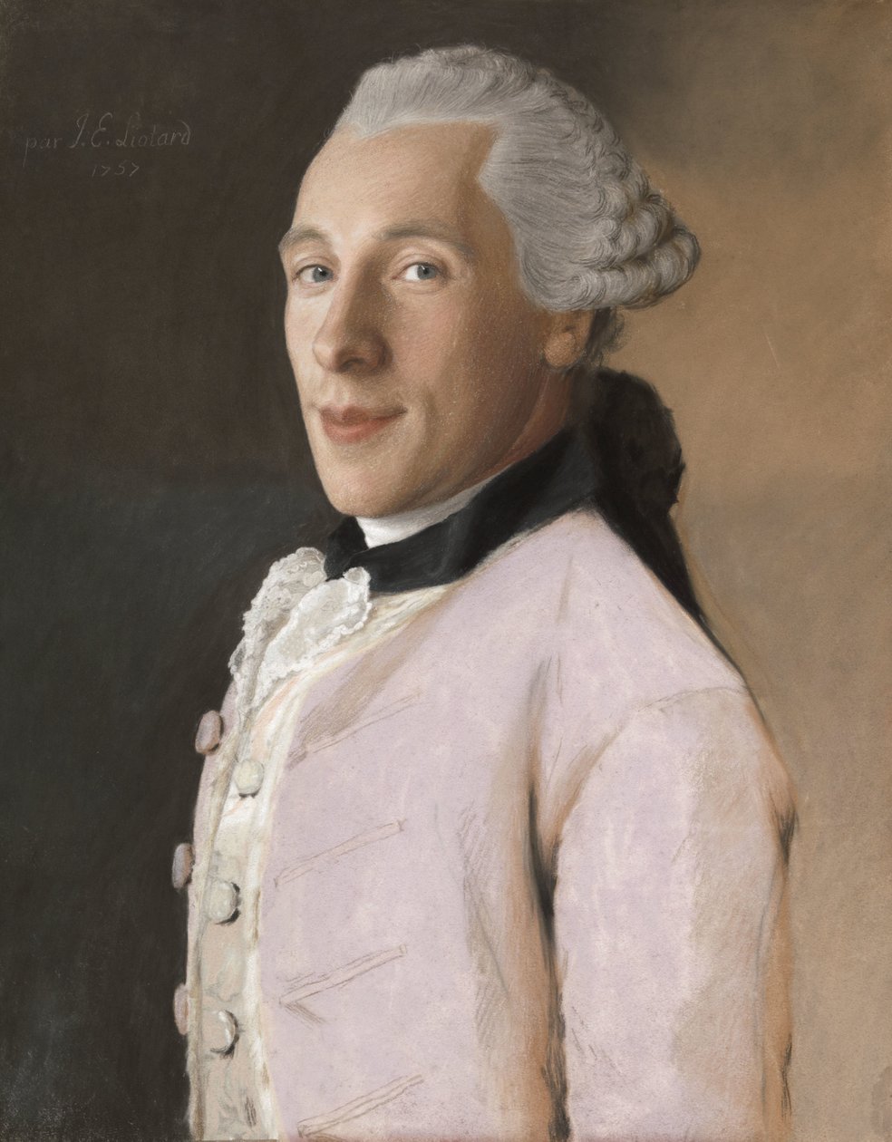 Joachim Rendorp von Jean Etienne Liotard (signed by artist)