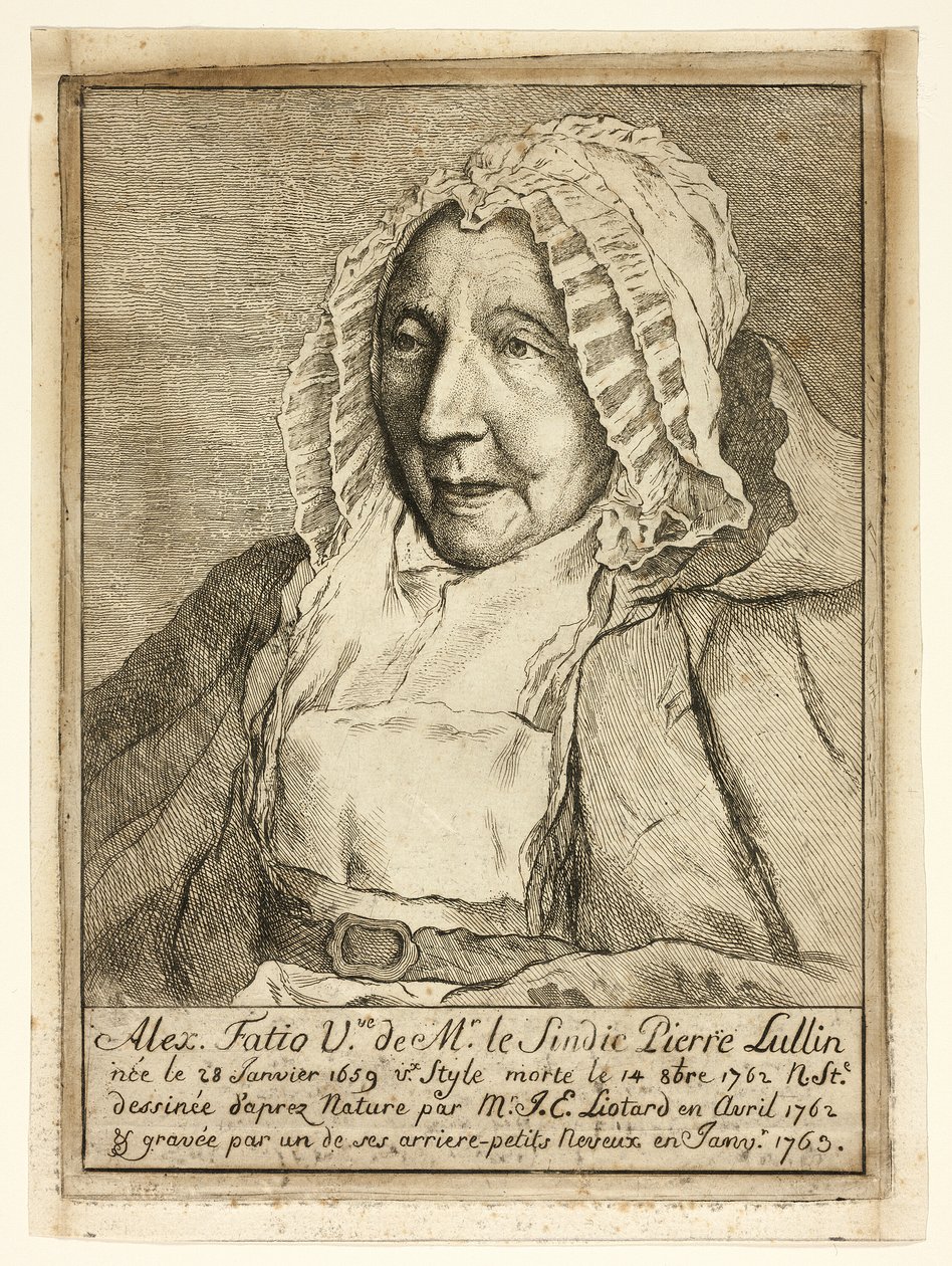 Madame Pierre Lullin-Fatio von Jean Étienne Liotard
