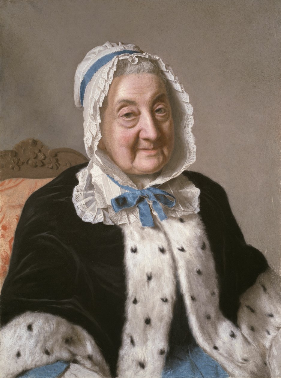Porträt von Marthe Marie Tronchin von Jean Étienne Liotard