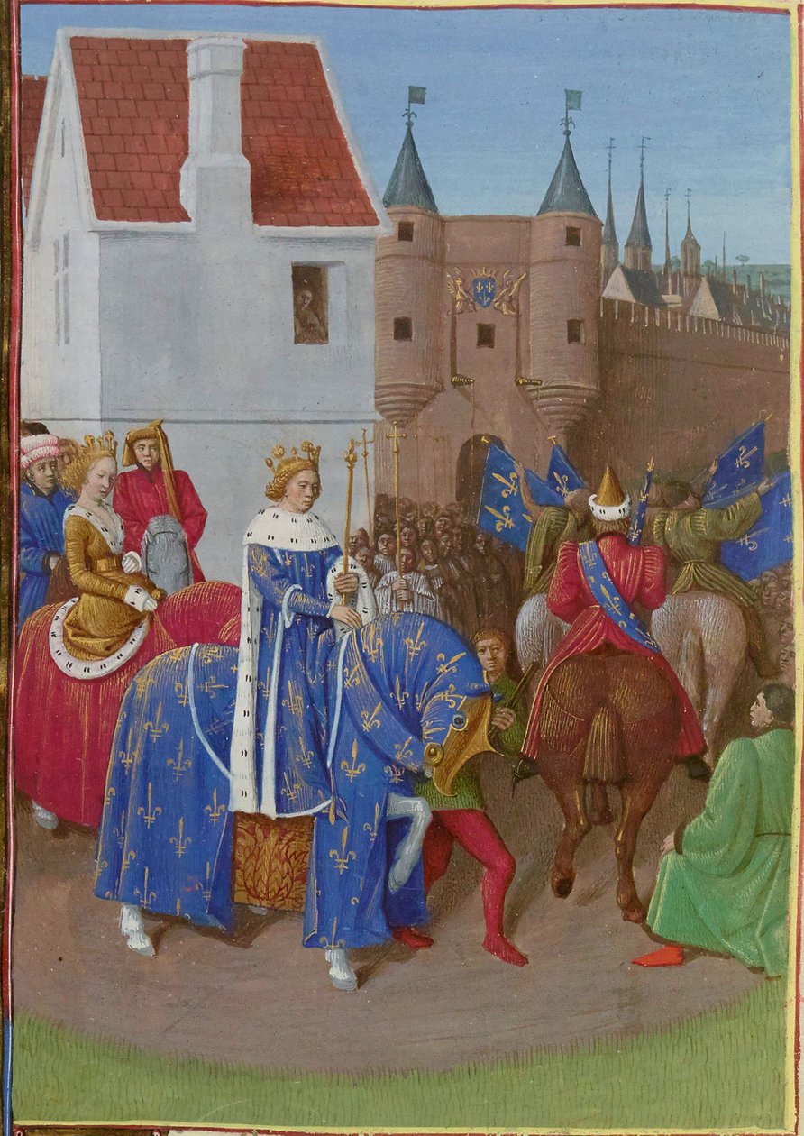 Einzug von Jean II le Bon von Jean Fouquet