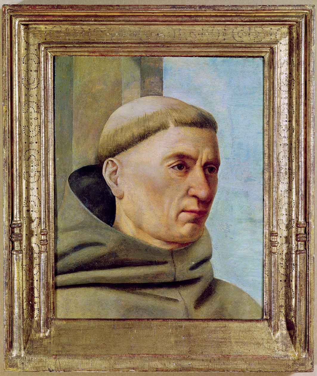 Kopf eines Mönchs von Jean Fouquet