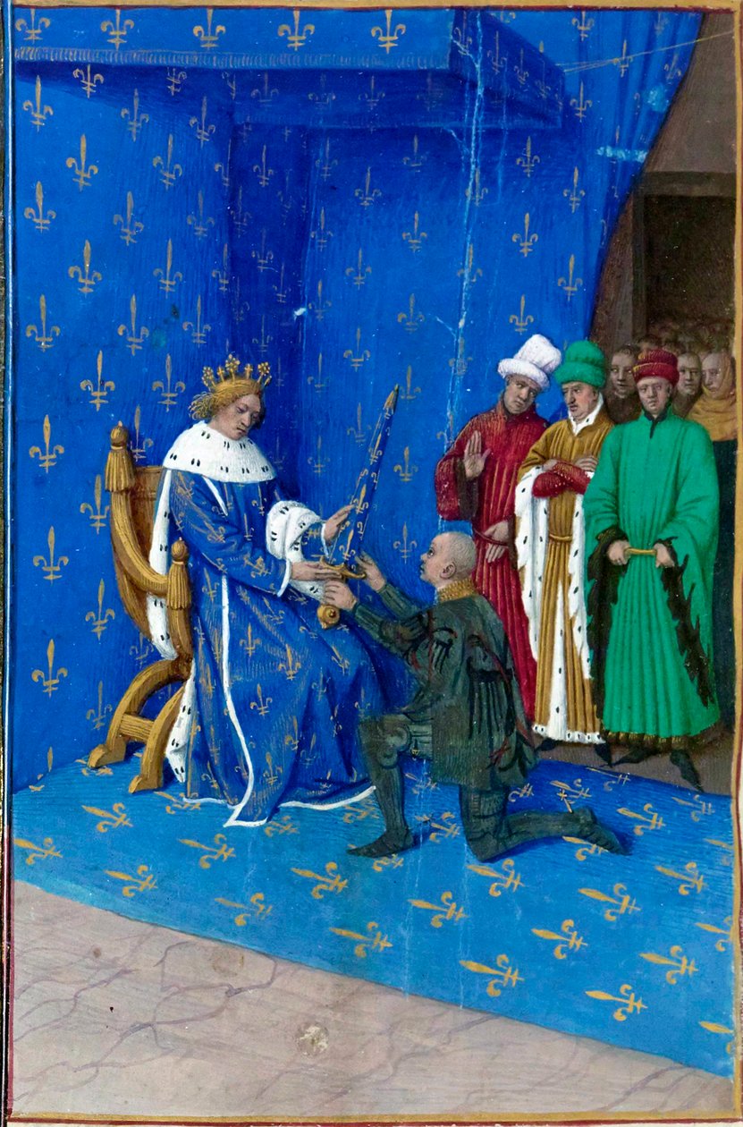 Karel5 Guesclin Fouquet von Jean Fouquet