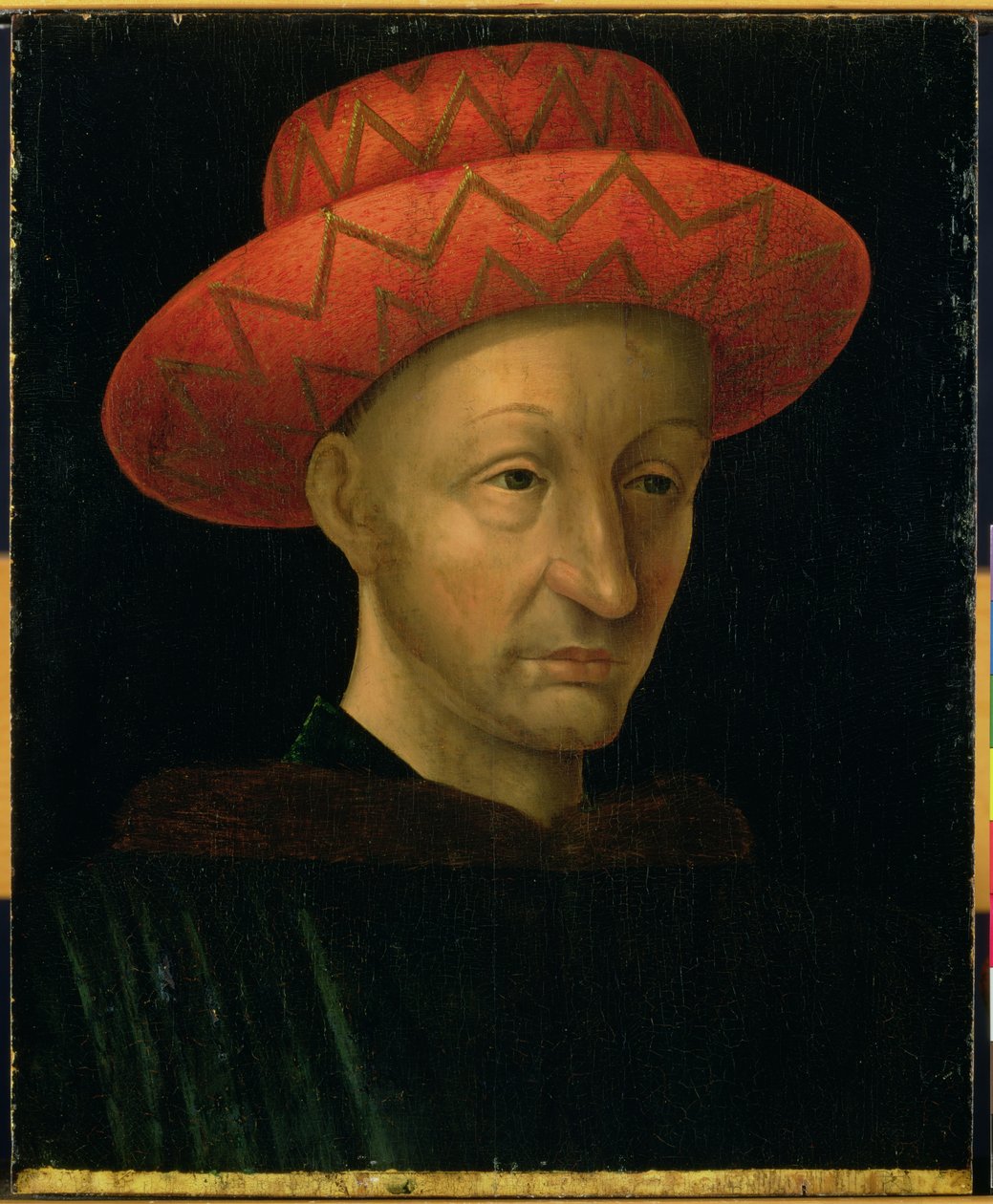 Porträt von Karl VII. (1403-61) von Jean Fouquet