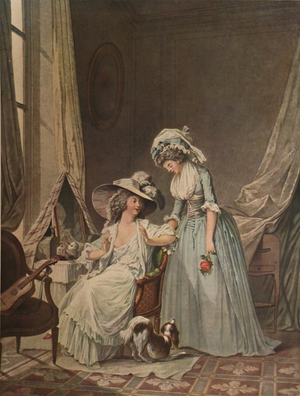 Das schwierige Geständnis, 1787, 1913 von Jean Francois Janinet