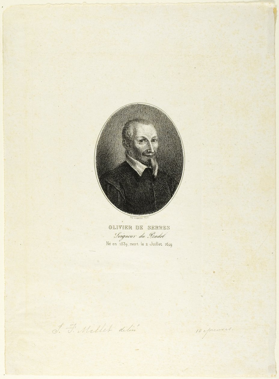 Olivier de Serres von Jean Francois Millet