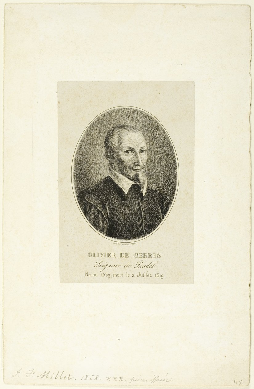Olivier de Serres von Jean Francois Millet