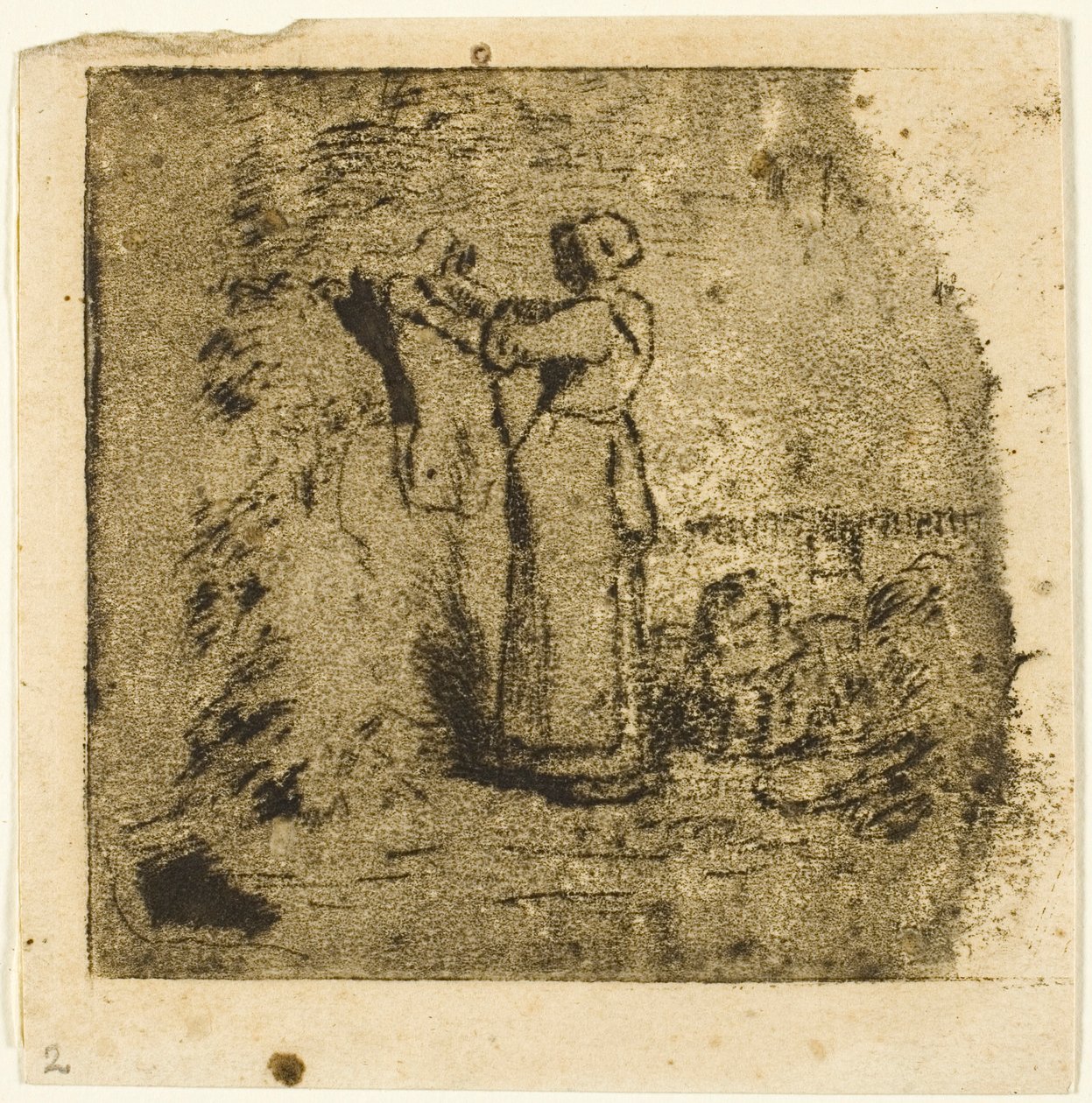 Bauer ruht sich aus von Jean Francois Millet
